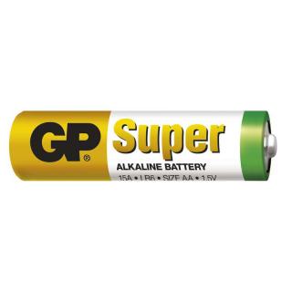 GP Super LR6 (AA) alkalická tužková baterie 1,5V, B1321