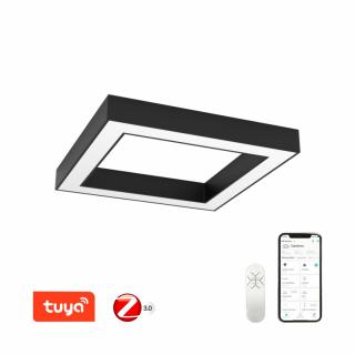 Immax NEO CANTO Smart stropní svítidlo 80x80cm 60W černé TUYA Zigbee 3.0 07074L