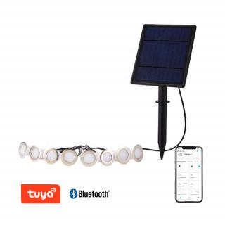 Immax NEO LITE ESTRELAS 2W smart solární zemní svítidlo, RGB, IP65, Bluetooth, TUYA