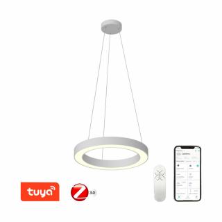 Immax NEO PASTEL 52W 60cm bílý Smart závěsné svítidlo TUYA Zigbee 07091L