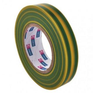 Izolační páska PVC 15mm / 10m zelenožlutá