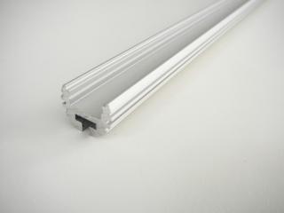 K kruhový hliníkový profil - chladící ALU lišta šatní tyč pro LED pásek Varianta profilu: 1m profil bez krytu