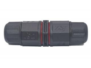 Kabelová spojka I 3x2,5mm venkovní IP68 vodotěsná černá