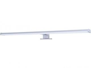 LED koupelnové svítidlo Solight 12W 60cm IP44 vlhkotěsné nad zrcadlo stříbrné WO748