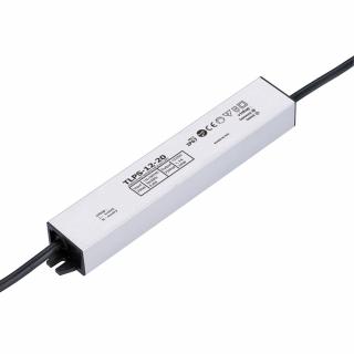 LED napájecí zdroj 12V 20W pro LED pásky - voděodolné trafo 1,7A IP67 05102