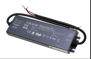 LED napájecí zdroj slim UTD 24V 60W 2,5A pro LED pásky - voděodolné trafo IP67 - Záruka 5let 056350