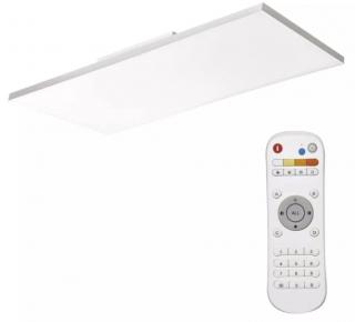 LED přisazené svítidlo IRVI CCT 24W bezrámečkové obdelníkové 30x60 s regulací teploty barev a dálkovým ovladačem Bi-Color CRI>95