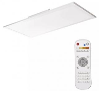 LED přisazené svítidlo RIVI CCT 25W obdelníkové 30x60cm s regulací teploty barev a dálkovým ovladačem Bi-Color