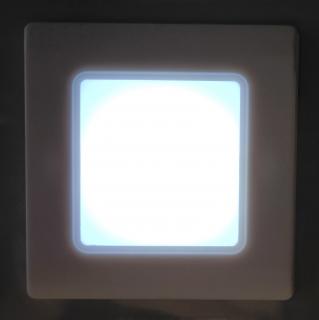 LED svítidlo bílé RAN-W 0,6W orientační vestavné světlo Barva světla: Studená bílá