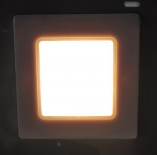 LED svítidlo bílé RAN-W 0,6W orientační vestavné světlo Barva světla: Teplá bílá