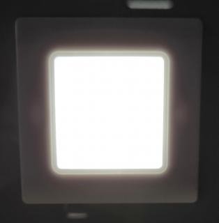 LED svítidlo stříbrné RAN-S 0,6W orientační vestavné světlo Barva světla: Denní bílá