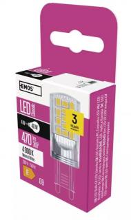 LED žárovka Classic JC 4W patice G9 230V Barva světla: Denní bílá