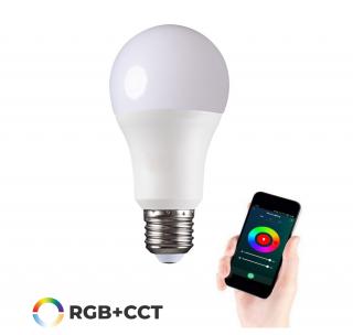 LED žárovka Kanlux SMART 11,5W E27 A60 RGB+CCT Bluetooth TUYA 33642