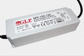 LED zdroj 12V 12,5A 150W IP67 záruka 5let GPV-150-12N