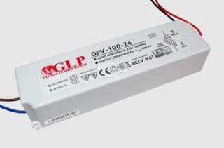 LED zdroj 24V 4,2A 100W IP67 záruka 5let GPV-100-24