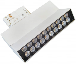 Lištový LED reflektor AREO PROFI 10W bílé kolejnicové bodové svítidlo track light GXPR110