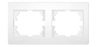 LOGI Dvojnásobný horizontální rámeček - bílá 25118