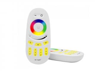MiBOXER dálkový RF ovladač pro RGB a RGBW LED pásky 4zóny Mi-Light bílý FUT096