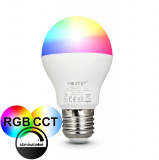 MiBOXER RF LED žárovka RGB+CCT 6W E27 stmívatelná Mi-Light