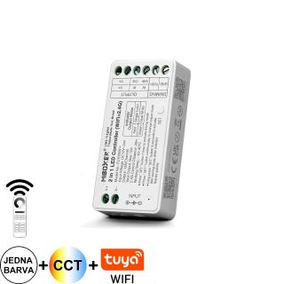 MiBOXER WIFI + RF přijímač 2v1 pro jednobarevné a CCT LED pásky Mi-Light FUT035W+