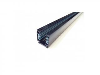 Napájecí 3F lišta 100cm TRACK Light bílá/černá vodící kolejnice pro třífázová lištová svítidla Barva produktu: Černá