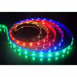 RGB LED pásek 300SMD vnitřní RGB 08210 12V 14,4W/m IP 20 Počet diod 60