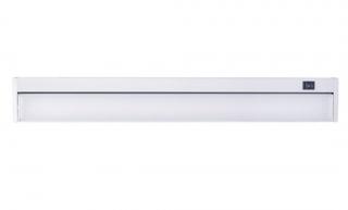 Solight LED stříbrné kuchyňské svítidlo 10W 58cm výklopné s vypínač a s kabelem do zásuvky WO215