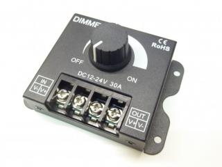 Stmívač M6 30A jednokanálový ovladač pro LED pásky