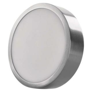 Stříbrné LED přisazené svítidlo NEXXO 12,5W kruhové se změnou CCT