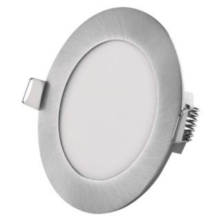 Stříbrné LED vestavné svítidlo NEXXO 7W kruhové se změnou CCT