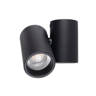 Stropní otočné bodové svítidlo BLURRO černé pro 1x LED žárovku GU10