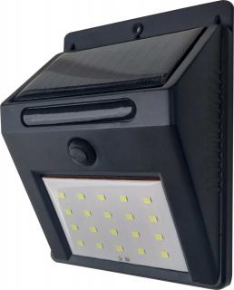 Venkovní solární LED reflektor EMA 3W neutrální bílá GXSO001