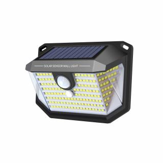 Venkovní solární nástěnné LED osvětlení IMMAX SIDE s PIR čidlem 4W