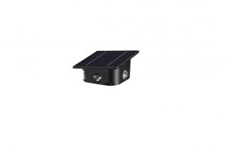 Venkovní solární nástěnné LED osvětlení IMMAX WALL CCT se světelným čidlem 2W
