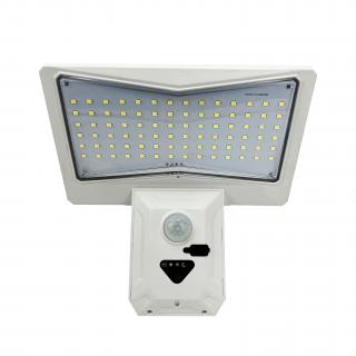 Venkovní solární nástěnné LED osvětlení IMMAX WING s PIR čidlem, 4W, bílé