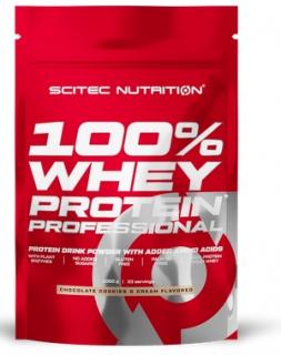 100% Whey Protein Professional 1000g Příchuť: bíláčoko-jahoda