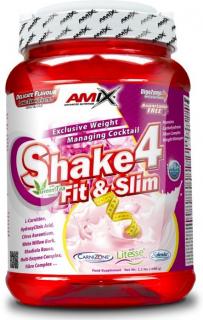 AmiX Shake 4 Fit&Slim 1000g Příchuť: vanilka