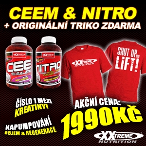 CEEM + Nitro + Triko ZDARMA! Velikost: M