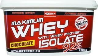 Maximum Whey Protein Isolate 2200g Příchuť: čokolada