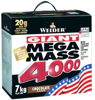 Mega Mass 4000 7000g Příchuť: čokolada
