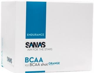 Sanas Bcaa shot 30 x 25 ml orange