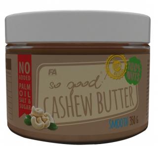 SO GOOD!! Cashew Butter 350g Příchuť: crunchy