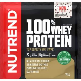 100 % Whey Protein - 2250 g, čoko brownies Barva: jahoda, Velikost: 30 g