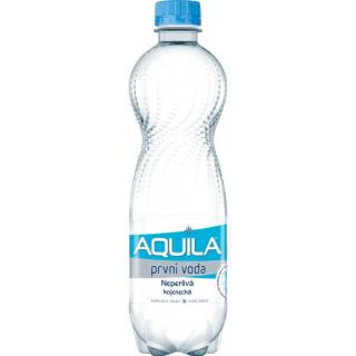 Aquila - 1500 ml, jemně perlivá Barva: neperlivá (první voda), Velikost: 500 ml