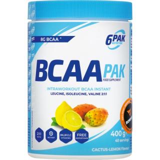 BCAA Instant Pak - 400 g, kiwi-pomeranč Barva: kaktus-citron, Velikost: 400 g