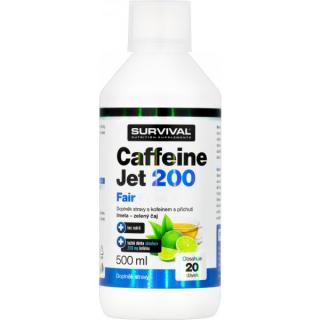 Caffeine Jet 200 Fair Power - 20x 25 ml, pomeranč-grep Barva: limeta-zelený čaj (DDS: 29. 02. 2024), Velikost: 500 ml