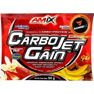 CarboJet Gain - 1000 g, vanilka Barva: vanilka, Velikost: 50 g
