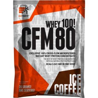 CFM Instant Whey 80 - 2270 g, jahoda-banán Barva: jahoda-banán, Velikost: 30 g