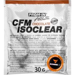 CFM Isoclear - 1000 g, čokoláda Barva: čokoláda, Velikost: 30 g