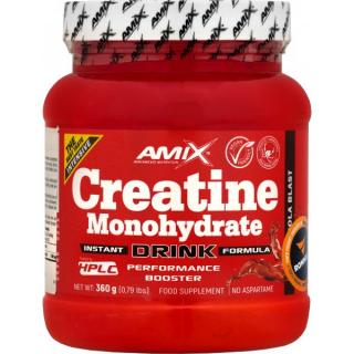 Creatine Monohydrate Drink s příchutěmi - 360 g, cola Barva: pomeranč, Velikost: 360 g